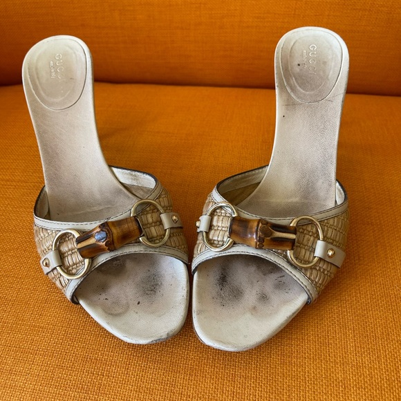 GUCCI LOGO HEELS - Picture 8 of 9